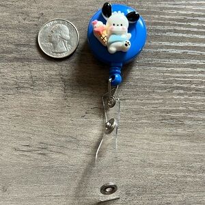 Pochacco Badge Reel